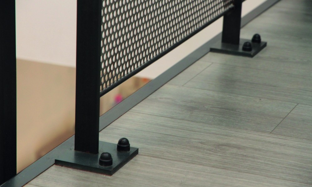 Garde-corps en acier